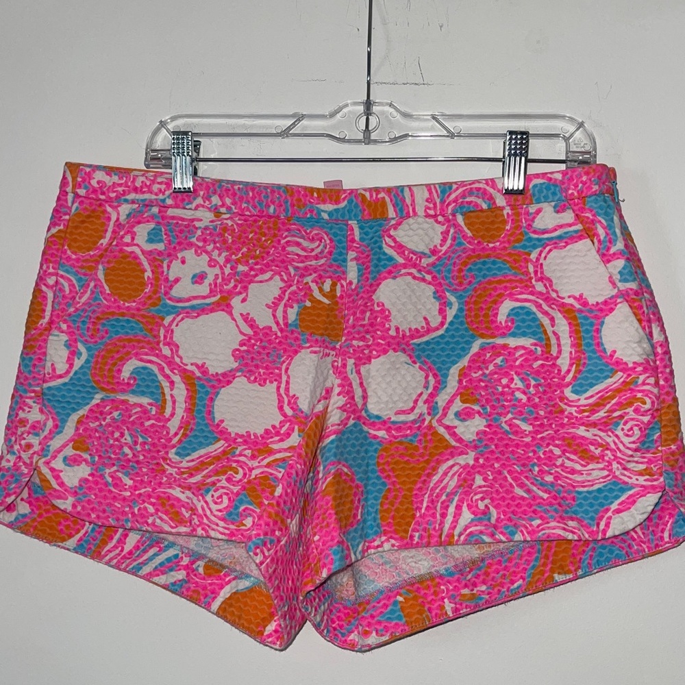 Lilly Pulitzer Adie Shorts in the "Shorely Blue Feeling Tanked 10